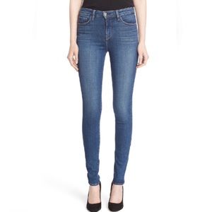 L’AGENCE Marguerite Skinny High Rise Jeans in Dark Vintage - Size 25